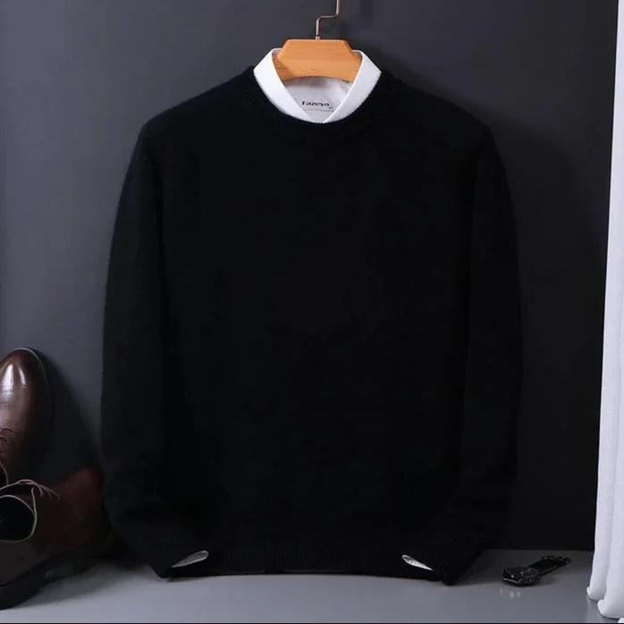 Maglione Uomo in 100% Cashmere – Elegante, Morbido e Caldo