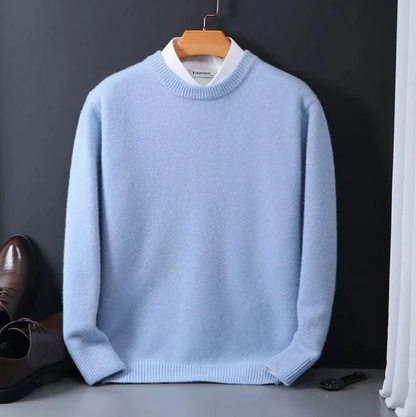 Maglione Uomo in 100% Cashmere  – Elegante, Morbido e Caldo