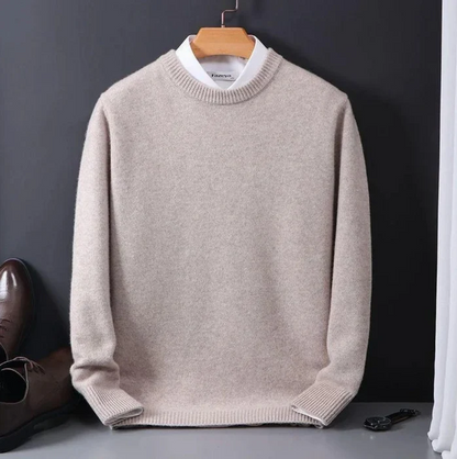 Maglione Uomo in 100% Cashmere  – Elegante, Morbido e Caldo